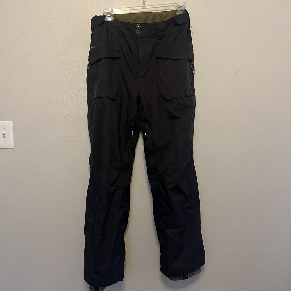 Rossignol Expert 10000 Mens Ski‎ Pants Black Snowboard Cargo Vented XL